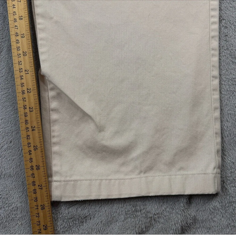 Rare Polo Ralph Lauren Pleated Chino Pants‎ Mens 38x28 Tan Beige Made in USA
